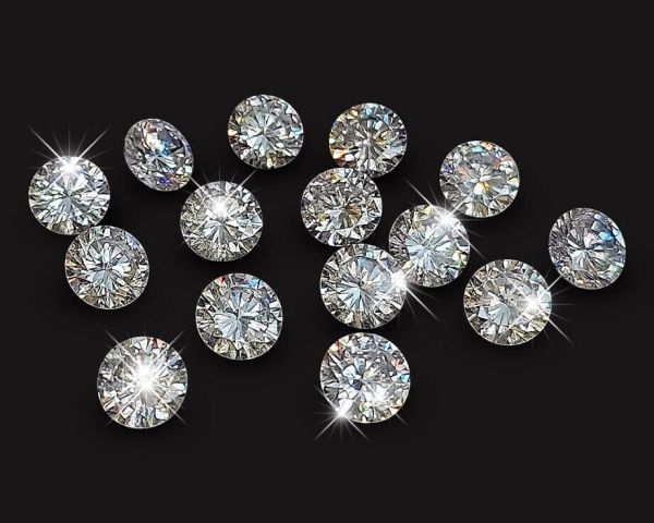 cubic zirconia 15 pieces