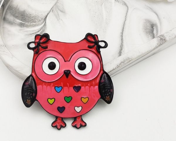 Brooch Owl