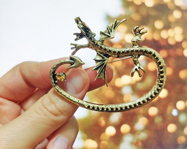 Brooch Dragon