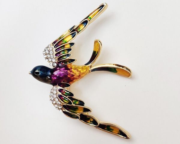 Brooch Swallow