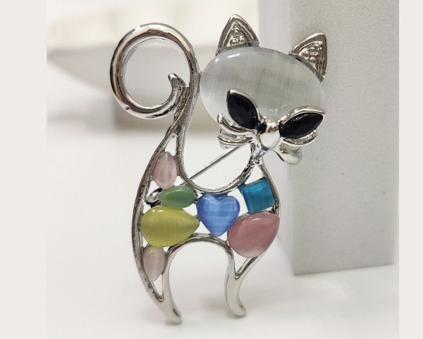 Brooch Cat