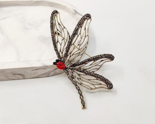 Large Dragonfly brooch