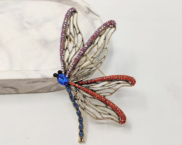 Large Dragonfly brooch