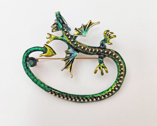 Brooch Year of the Dragon